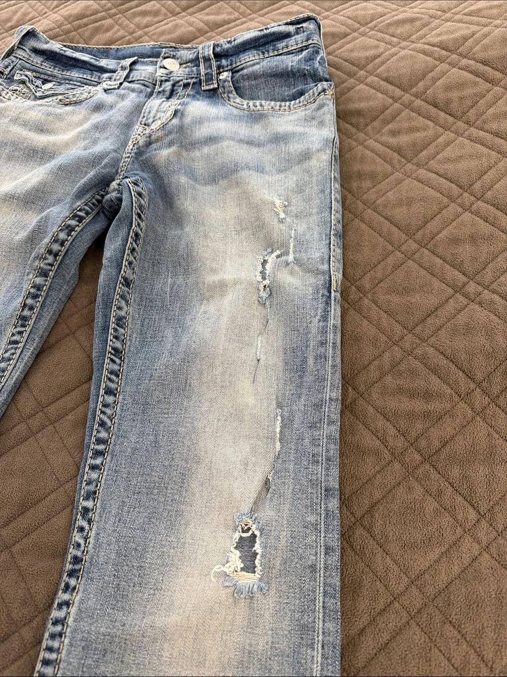 True Religion Flap Back Pockets Jeans size 30